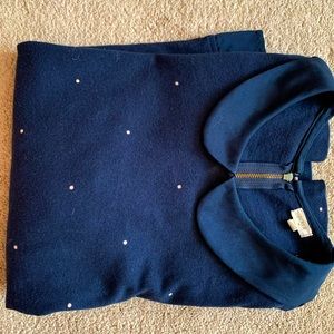 Navy blue J Crew sweater